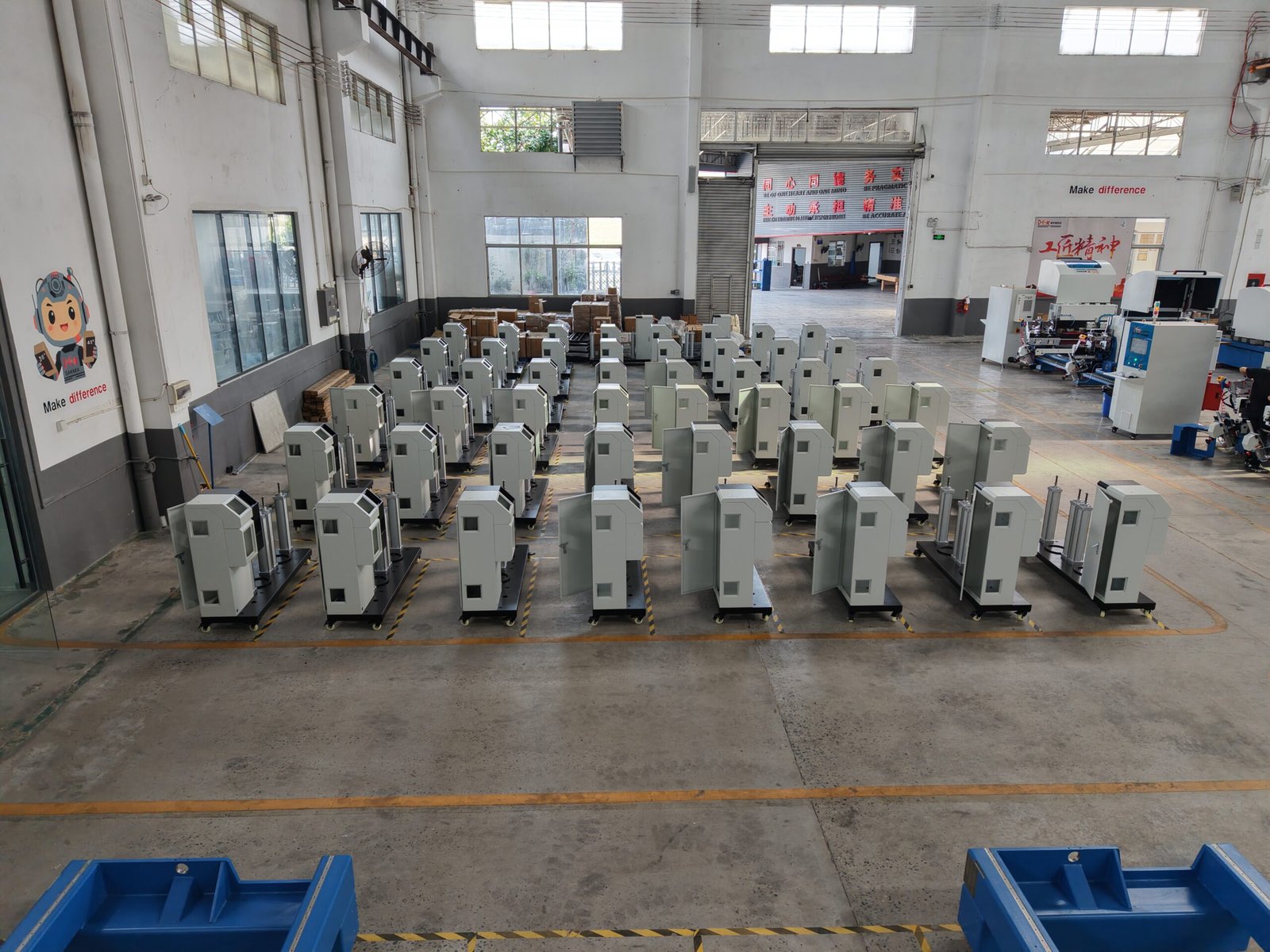 DAHAKA finished machine area