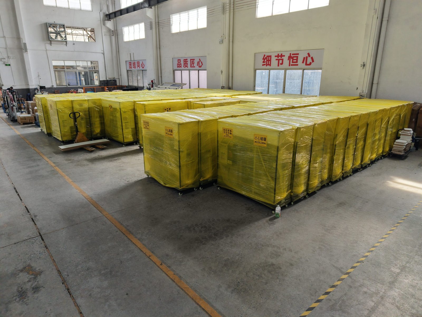 Export packaging process
